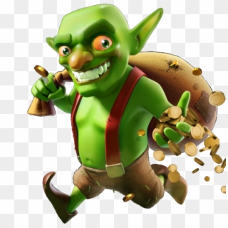Loot Goblinslogo Square - Clash Of Clans Goblin, HD Png Download