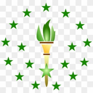 Small - Green Torch Png, Transparent Png