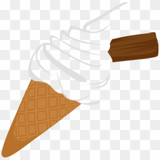 This Free Icons Png Design Of Ice Cream Cone With Chocolate, Transparent Png