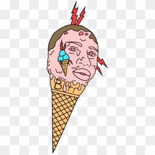 Ice Cream Cones Drawing Rapper, HD Png Download