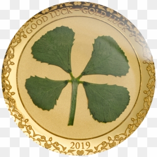 2019 $1 Palau Four-leaf Clover Good Luck - Good Luck In 2019, HD Png Download