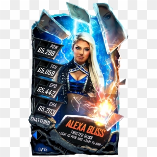Alexabliss S5 24 Shattered10 - Wwe Supercard Shattered Pro, HD Png Download