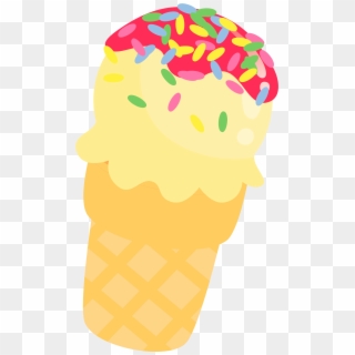 Ice Cream Clipart, Ice Cream Cone Clip Art, Cute Illustration - Clip Art Ice Cream, HD Png Download