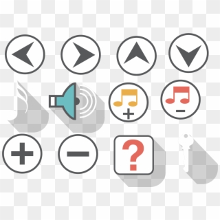 Player Buttons Png, Transparent Png
