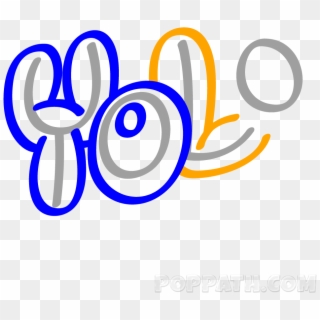 But, As You Can See The Letter “o” Appears To Be In - Yolo Letter Logo, HD Png Download