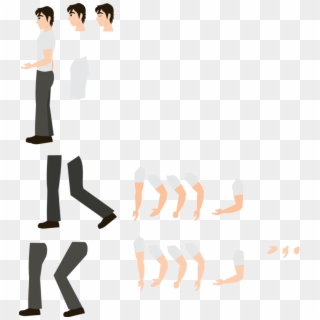 Pretty Boy Side Profile Template Png - Figure Skating, Transparent Png