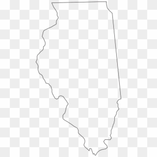 Vector - Illinois Outline Clip Art, HD Png Download