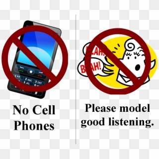 No Cell Phone Png - Graphic Design, Transparent Png