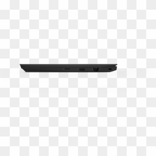 04 Thinkpad E480 Tour Left Side Profile Gs Black Metal - Playstation Vita, HD Png Download