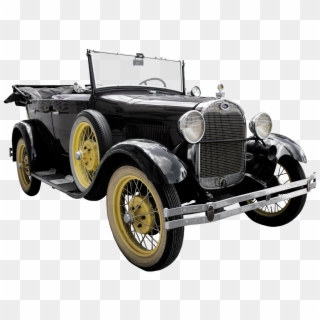 Black Oldtimer Png Image Transportation, Antique Cars, - Ford Model T Transparent Background, Png Download