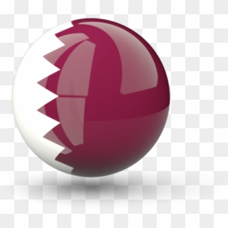 Stylized Flag Of Qatar - Qatar Flag Sphere, HD Png Download