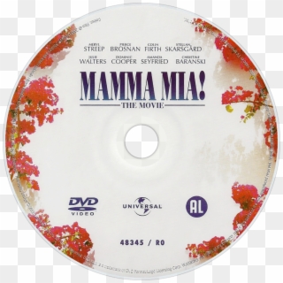 Mamma Mia Movie Fanart Tv Dvd Image - Mamma Mia Bodoni, HD Png Download