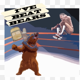 I've Beat Bears - Cartoon, HD Png Download
