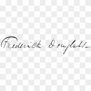 File - - Frederick Douglass Signature Transparent, HD Png Download