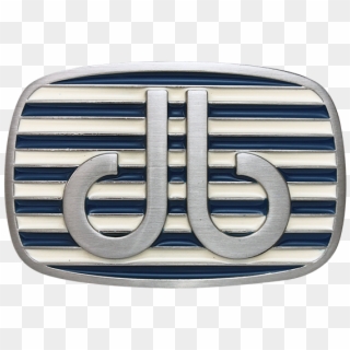 White And Blue Stripe Buckle - Fiat, HD Png Download
