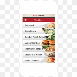 Ruby Tuesday Mobile - Office Application Software, HD Png Download