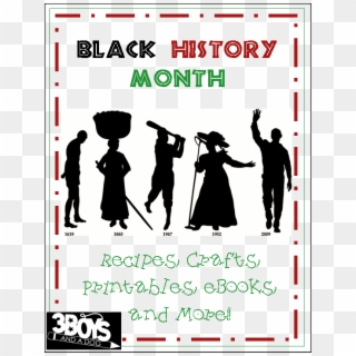 Black History Month Recipes, Crafts, Printables, Ebook, - Printable Black History Month Crafts, HD Png Download