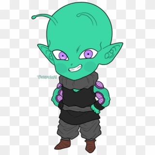 Furi As A Namekian And An Android In Perfect , Png - Cartoon, Transparent Png