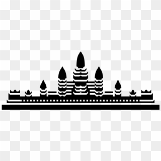 Dibujo De Angkor Wat, HD Png Download