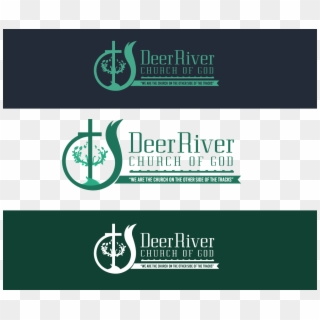 Bold, Personable, Church Logo Design For Deer River - Graphic Design, HD Png Download