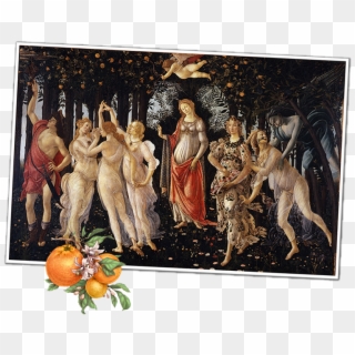 Primavera - Primavera Botticelli, HD Png Download