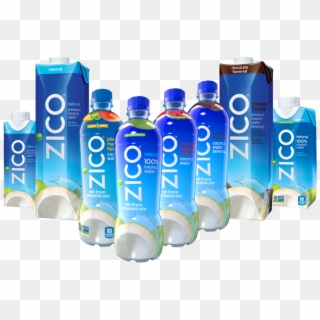 Zico® Premium Coconut Water ™ Naturally Supports Hydration - Plastic Bottle, HD Png Download