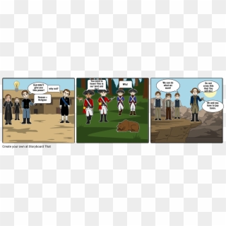 Allies Storyboard - Cartoon, HD Png Download
