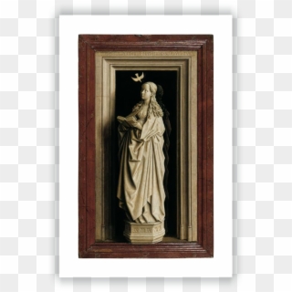 Van Eyck Annunciation Diptych, HD Png Download