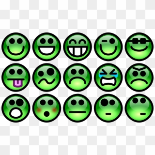 Emotions Smileys Feelings Faces - Faces Of Different Emotions Cliparts, HD Png Download