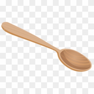 Spoon Png Hd Pluspng - Wooden Spoon Clipart, Transparent Png