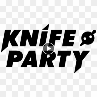 Knife Party Live @ultra Music Festival - Knife Party White Logo Png, Transparent Png