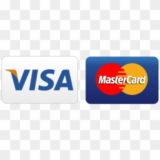Credit Or Debit Card - Visa Mastercard Logo Free, HD Png Download