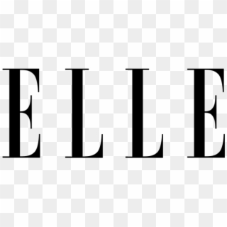 Elle, Magazine, Logo, Text, White Png Image With Transparent - New Mexico, Png Download