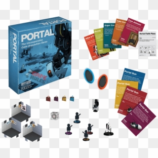 Portal Uncooperative Board Game Rules, HD Png Download