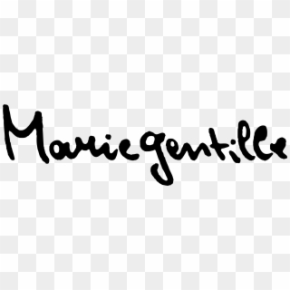 Mariegentielle Logo Png Transparent - Calligraphy, Png Download