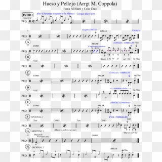 Hueso Y Pellejo Sheet Music 1 Of 2 Pages - Sheet Music, HD Png Download