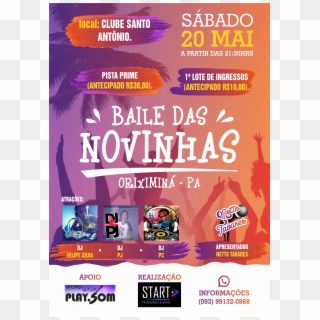 Baile Das Novinhas - Flyer, HD Png Download