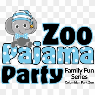 Zoo Pajama Party - Family Graphic, HD Png Download