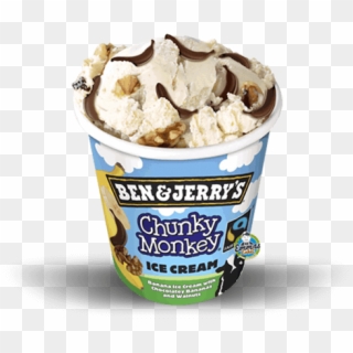 Chunky Monkey Ben & Jerry S 150ml - Ben And Jerry's Ice Cream, HD Png Download
