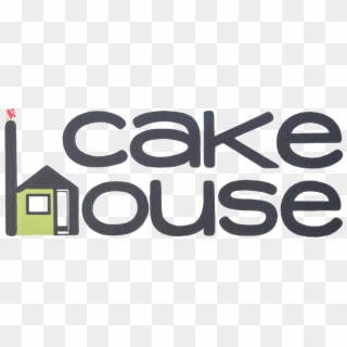 Cropped Cake House Logo - Calligraphy, HD Png Download