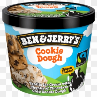 10104 Ben & Jerry's Shortie Cookie Dough - Ben En Jerry Cookie Dough, HD Png Download
