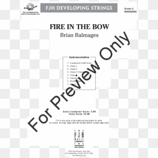 Bow Thumbnail - Gap Of Dunloe Violin 1 Sheet Music, HD Png Download