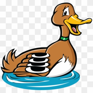 Home Clipart Duck - Cartoon Duck, HD Png Download