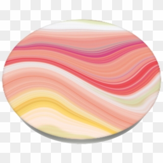 Peach Swirl, Popsockets - Plywood, HD Png Download