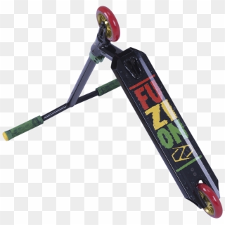 Fuzion Z250 Rasta Pro Scooter Complete Graphic - Longboard, HD Png Download
