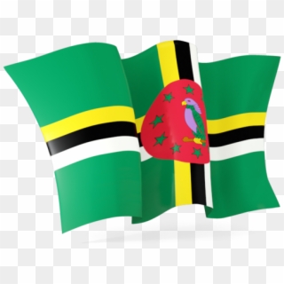 Dominica Flag Waving, HD Png Download