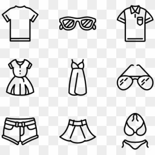 Summer Clothes - Couple Icon Transparent Background, HD Png Download