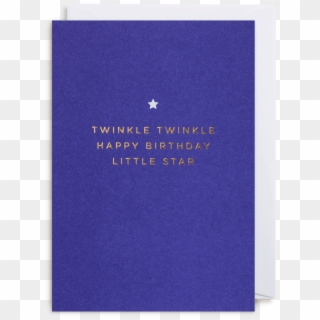 Twinkle Twinkle Happy Birthday Card For Kids - Book Cover, HD Png Download