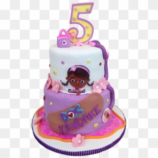 Doc Mcstuffins Birthday Cake - Birthday Cake, HD Png Download