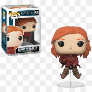 Ginny Weasley On Broom - Figurine Pop Harry Potter, HD Png Download